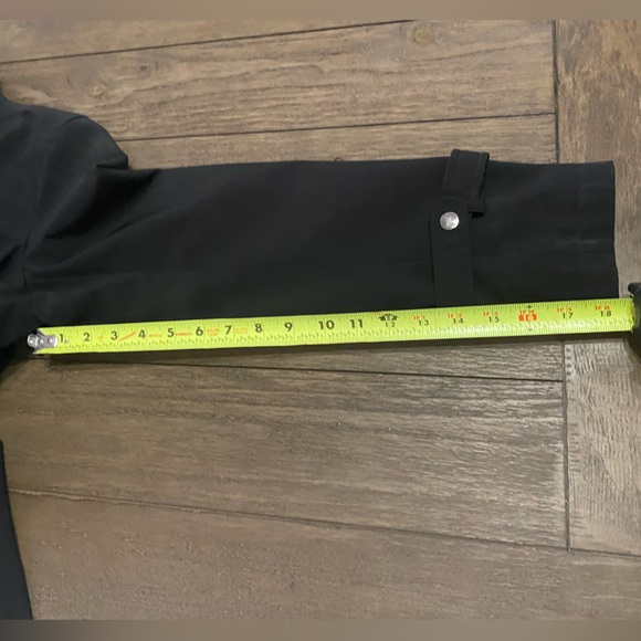 Kristen Blake Black Coat High Collar Zip Front Fall Winter Outerwear Women M HSH - Picture 16 of 16